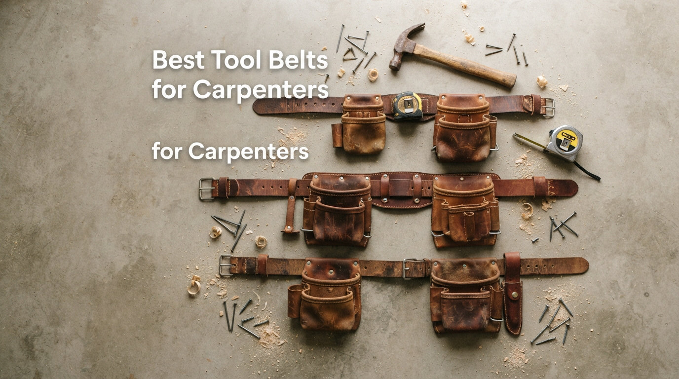 Best Tool Belts for Carpenters
