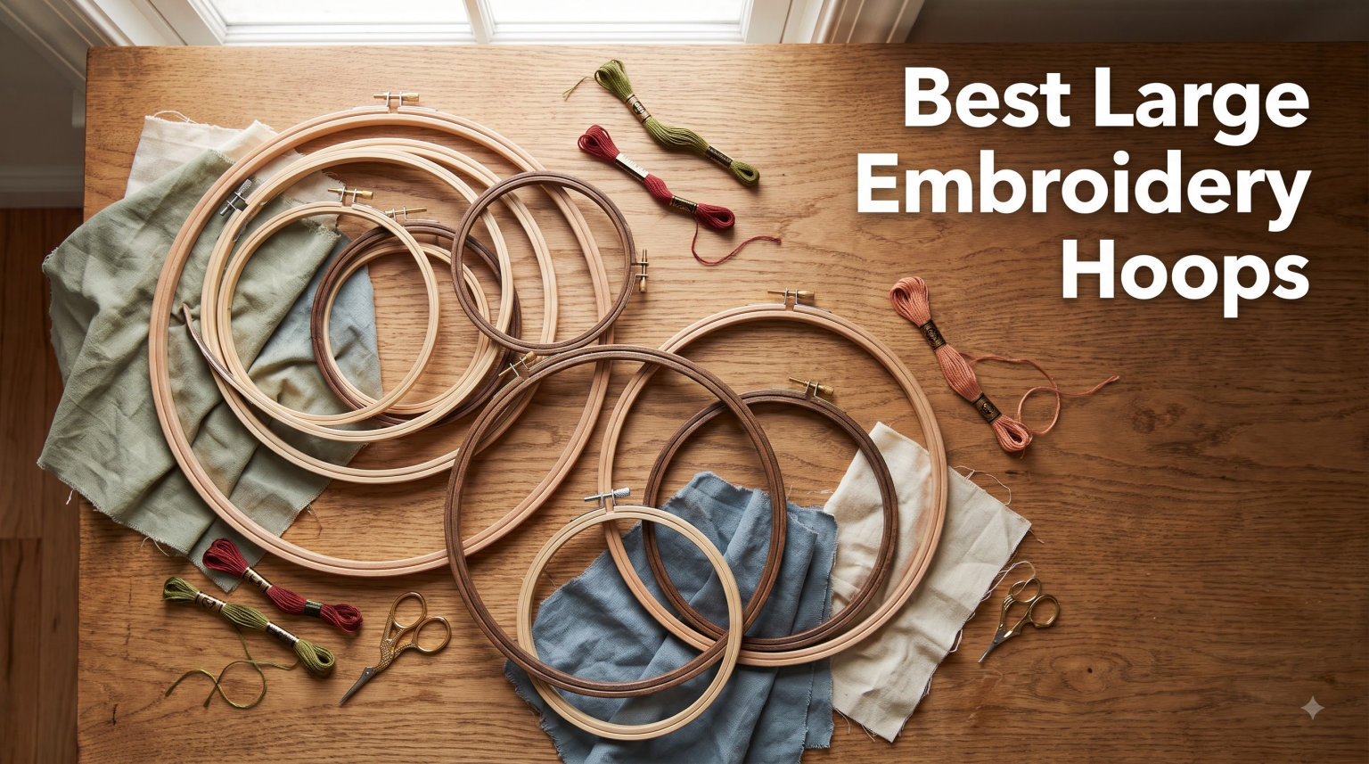Best Large Embroidery Hoops