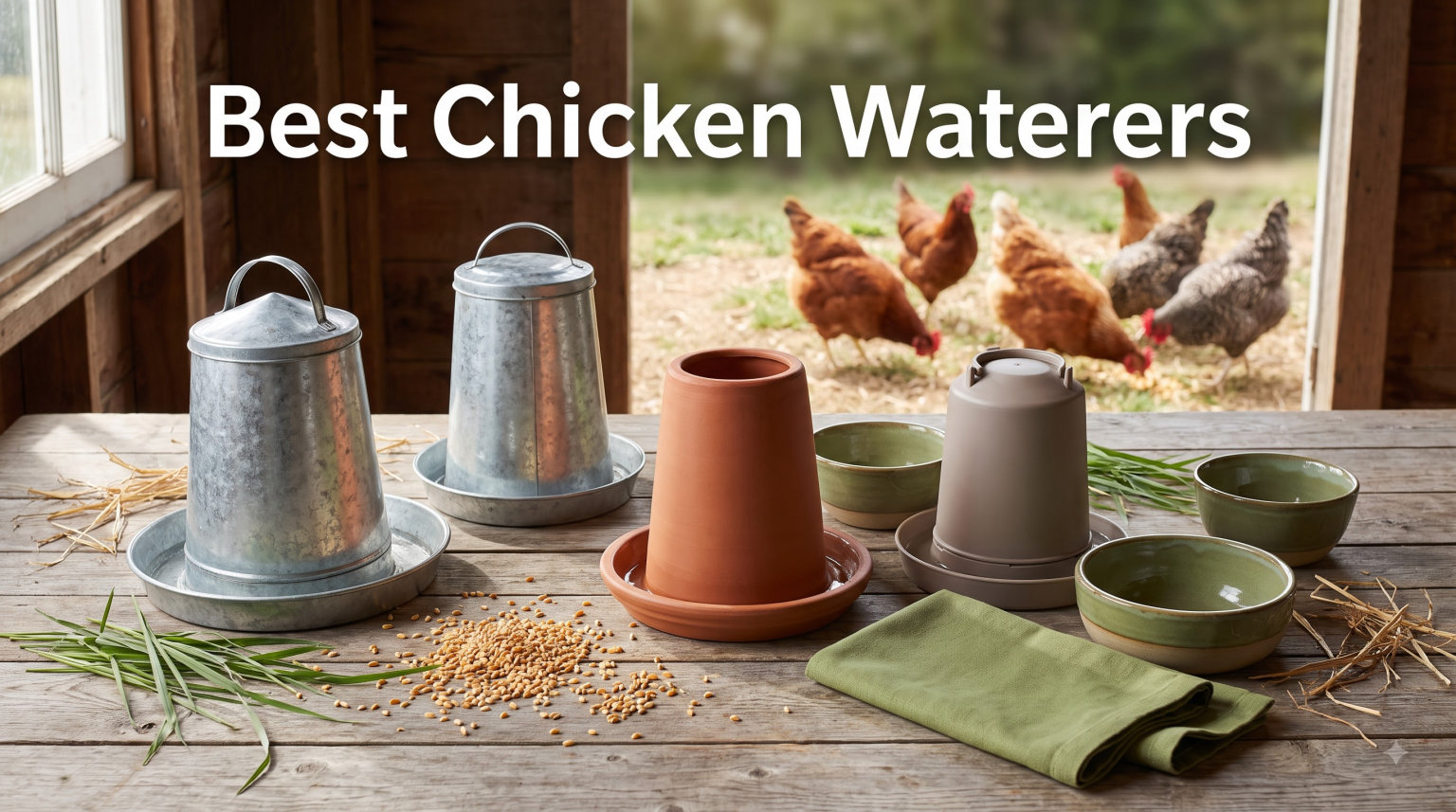 Best Chicken Waterers