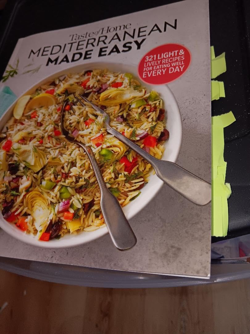 Taste of Home Mediterranean Made Easy: 321 Recipes for Light & Healthy Everyday Meals customer photo 2