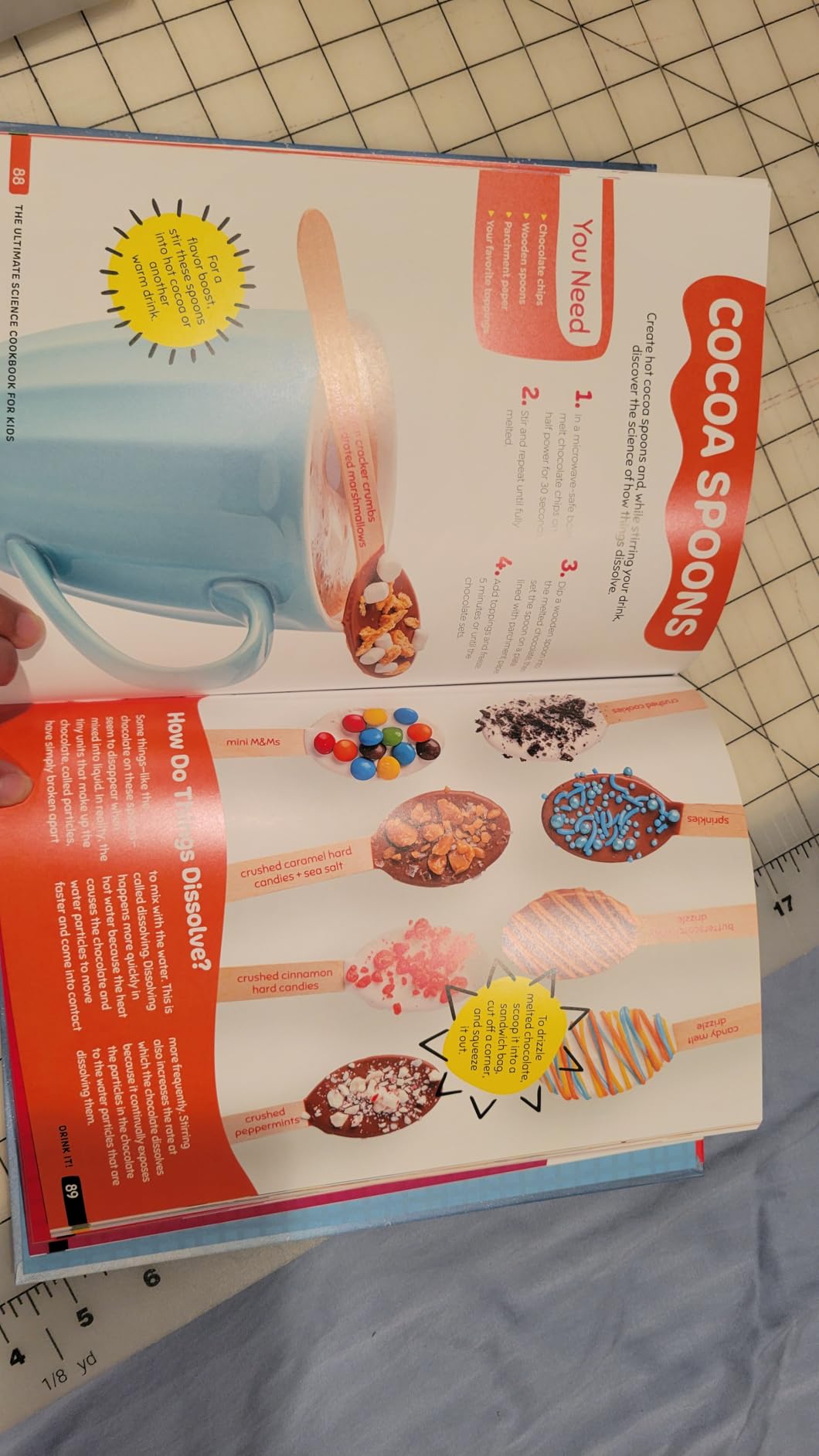 The Ultimate Science Cookbook for Kids: A Cookbook for Young Kids that Transforms the Kitchen into a Food Lab for Learning with Science You Can Eat customer photo 2