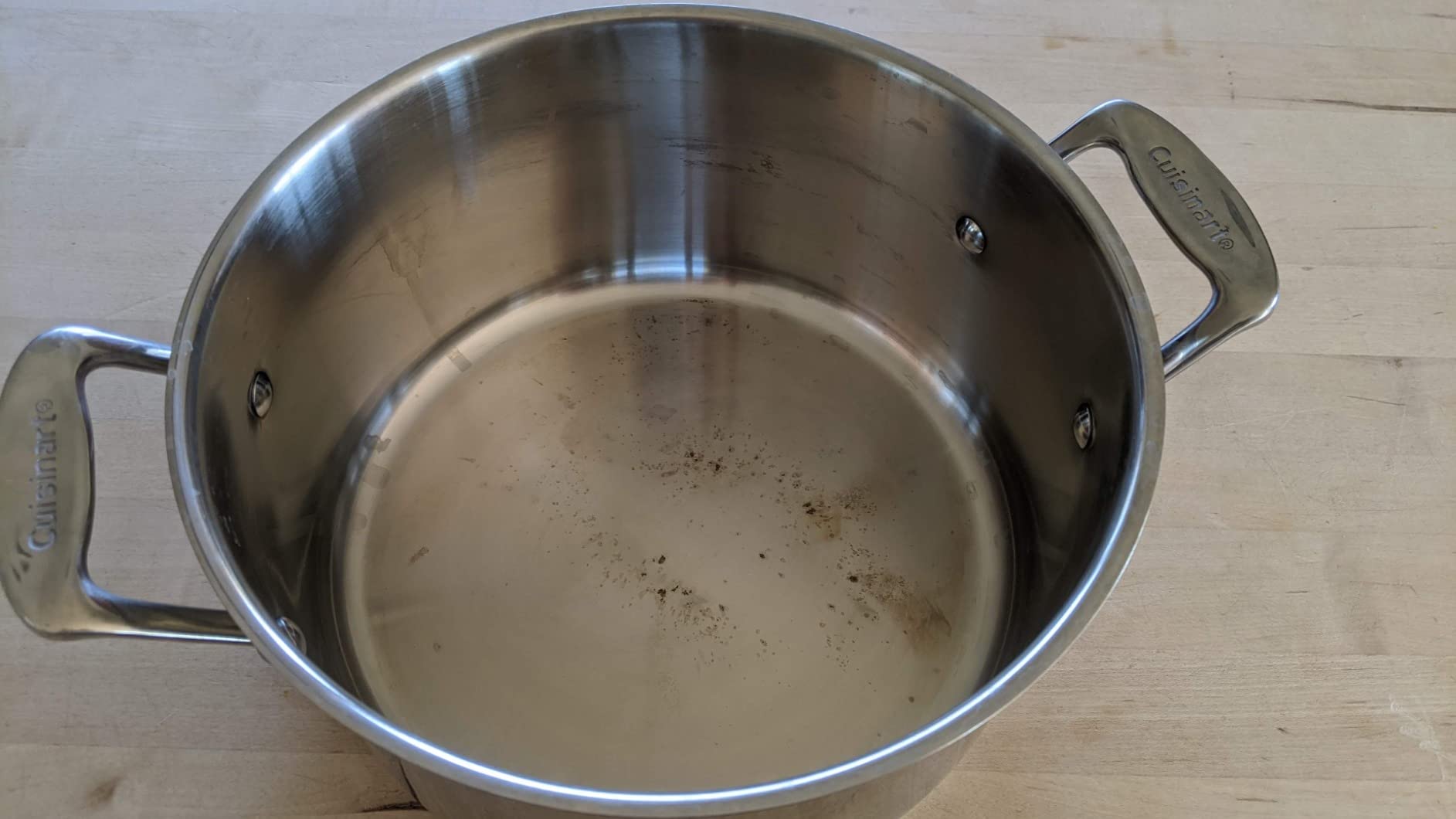 Cuisinart 744-24 Chef's Classic Stainless Stockpot with Cover, 6-Quart,Silver customer photo 1