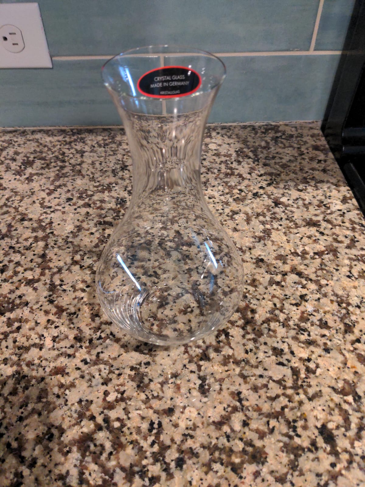 Riedel Cabernet Wine Decanter, Red Wine Decanter Crystal Glass 1440/13 customer photo 2