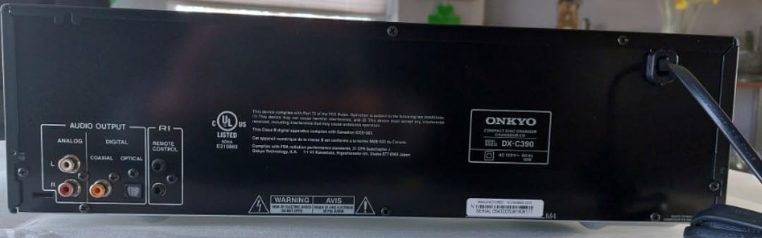 Onkyo DXC390 6 Disc CD Changer, Black customer photo 1