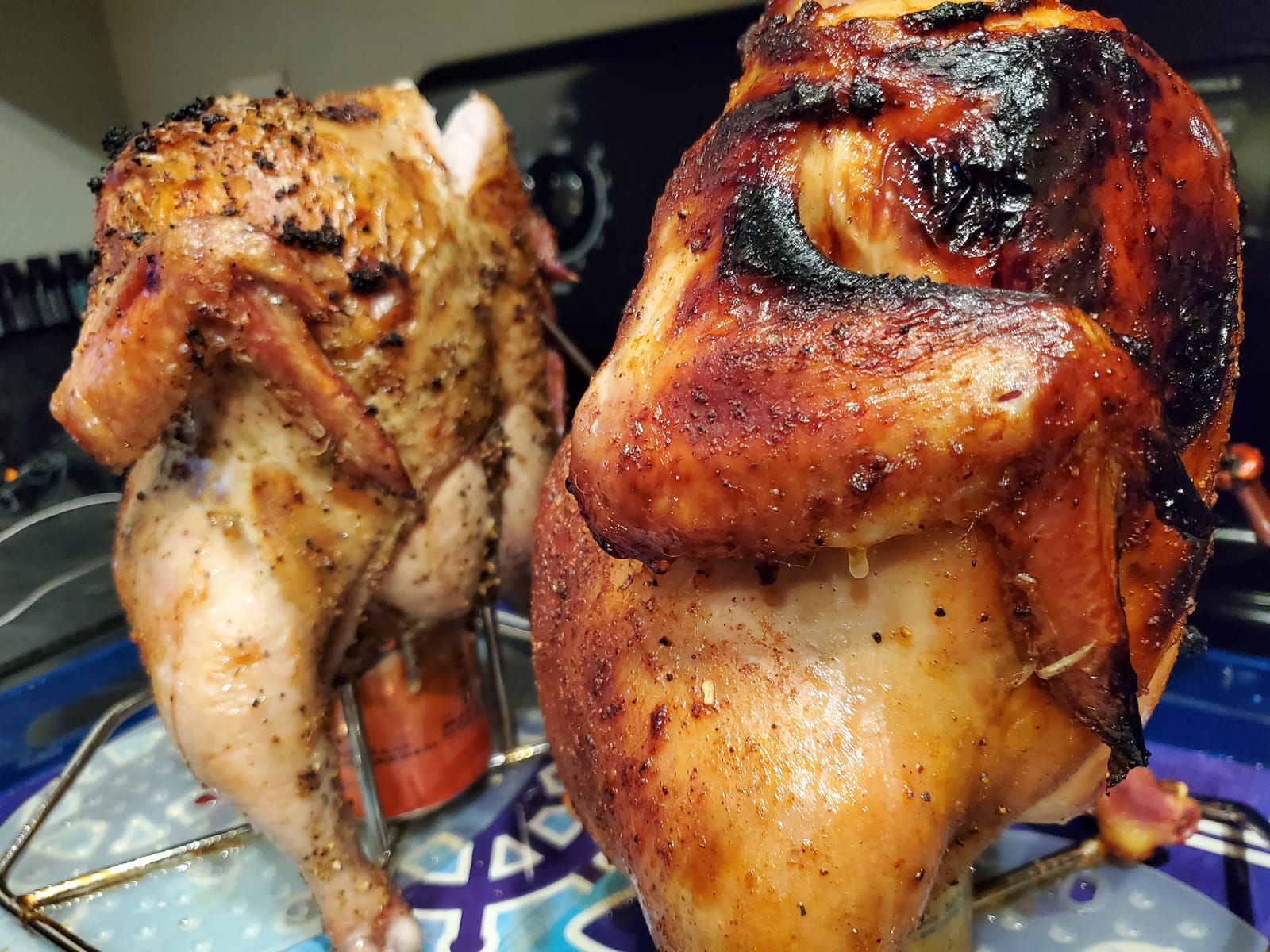 Camp Chef Twiins Beer Can Chicken Holder, Silver customer photo 1