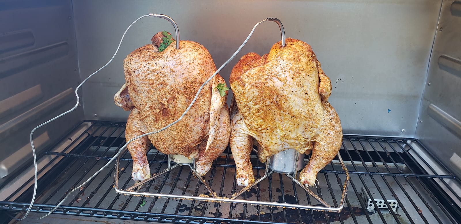 Camp Chef Twiins Beer Can Chicken Holder, Silver customer photo 2