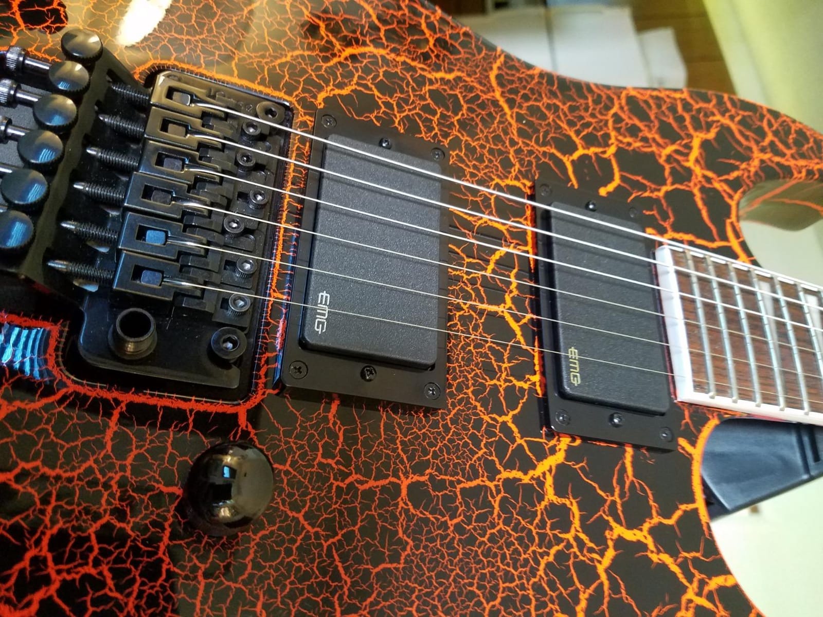 EMG ZW Zakk Wylde Signature Humbucker Guitar Pickup Set, Black customer photo 2