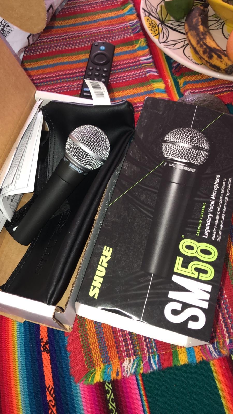 Shure SM58 Pro XLR Dynamic Vocal Microphone customer photo 2