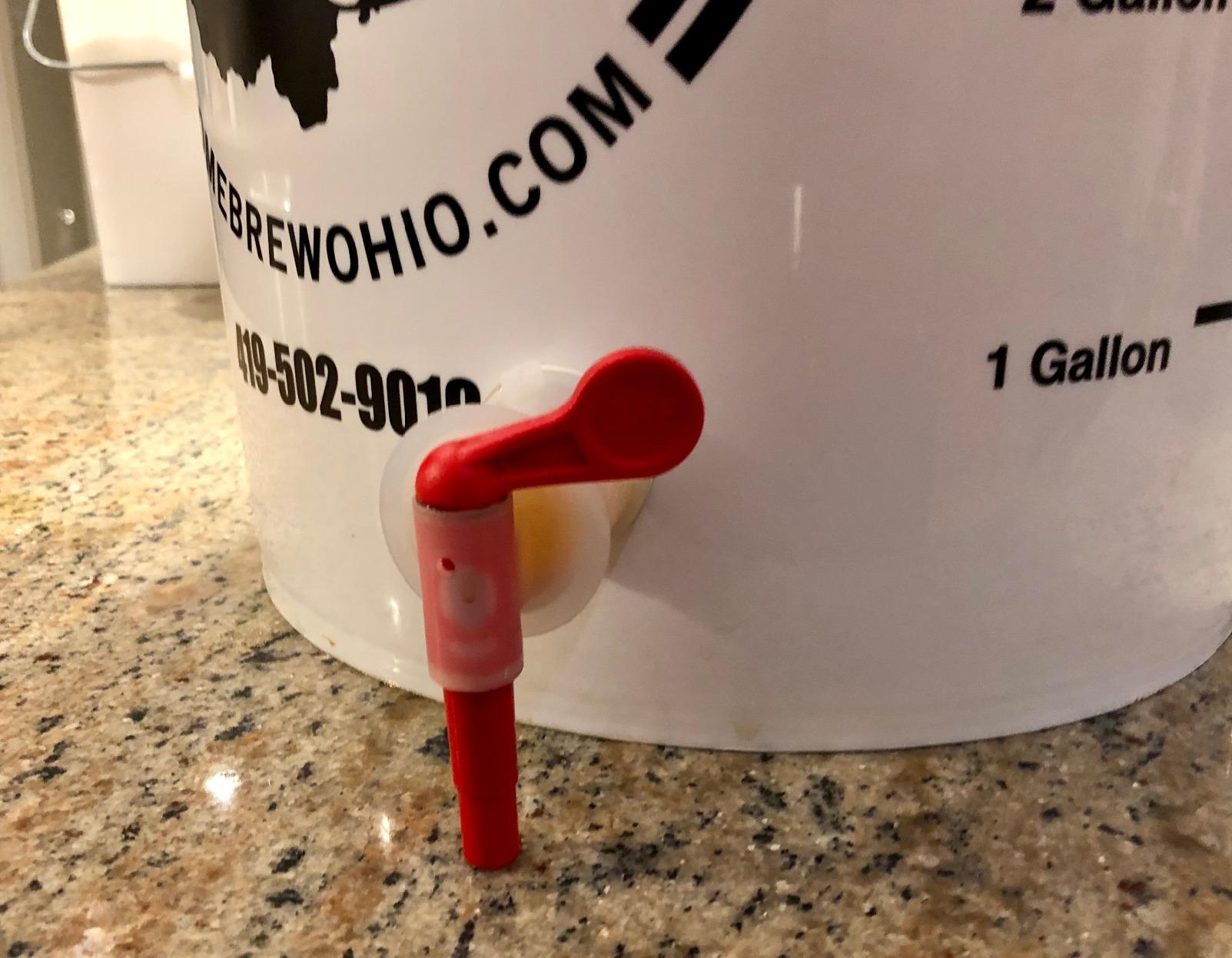 FastTrack Fermentation Bucket with Spigot | Home Brewing Wine Fermenter with Spigot | 100% Food Grade-BPA Free Fermenting Bucket for your Beer, Wine, Mead, Cider, or any other Fermented Beverage customer photo 1