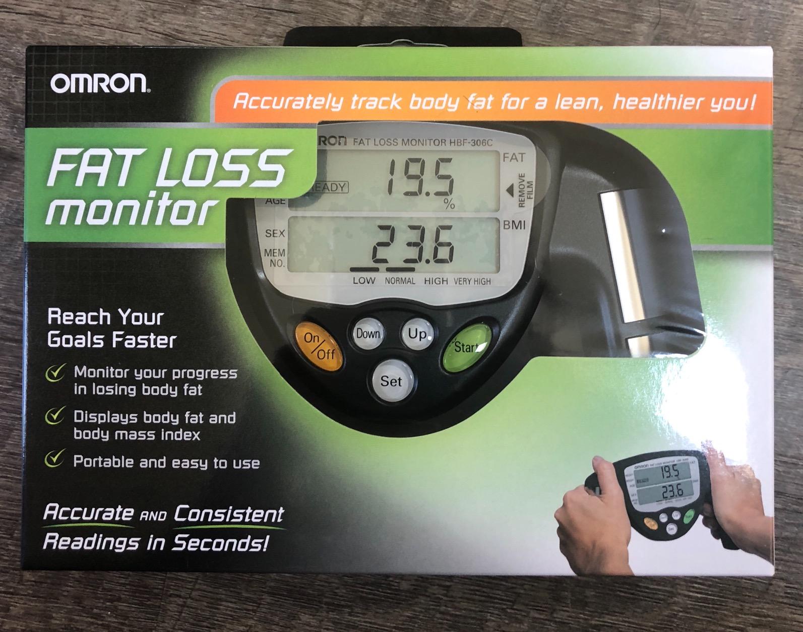 Omron HBF-306C Handheld Body Fat Loss Monitor customer photo 2