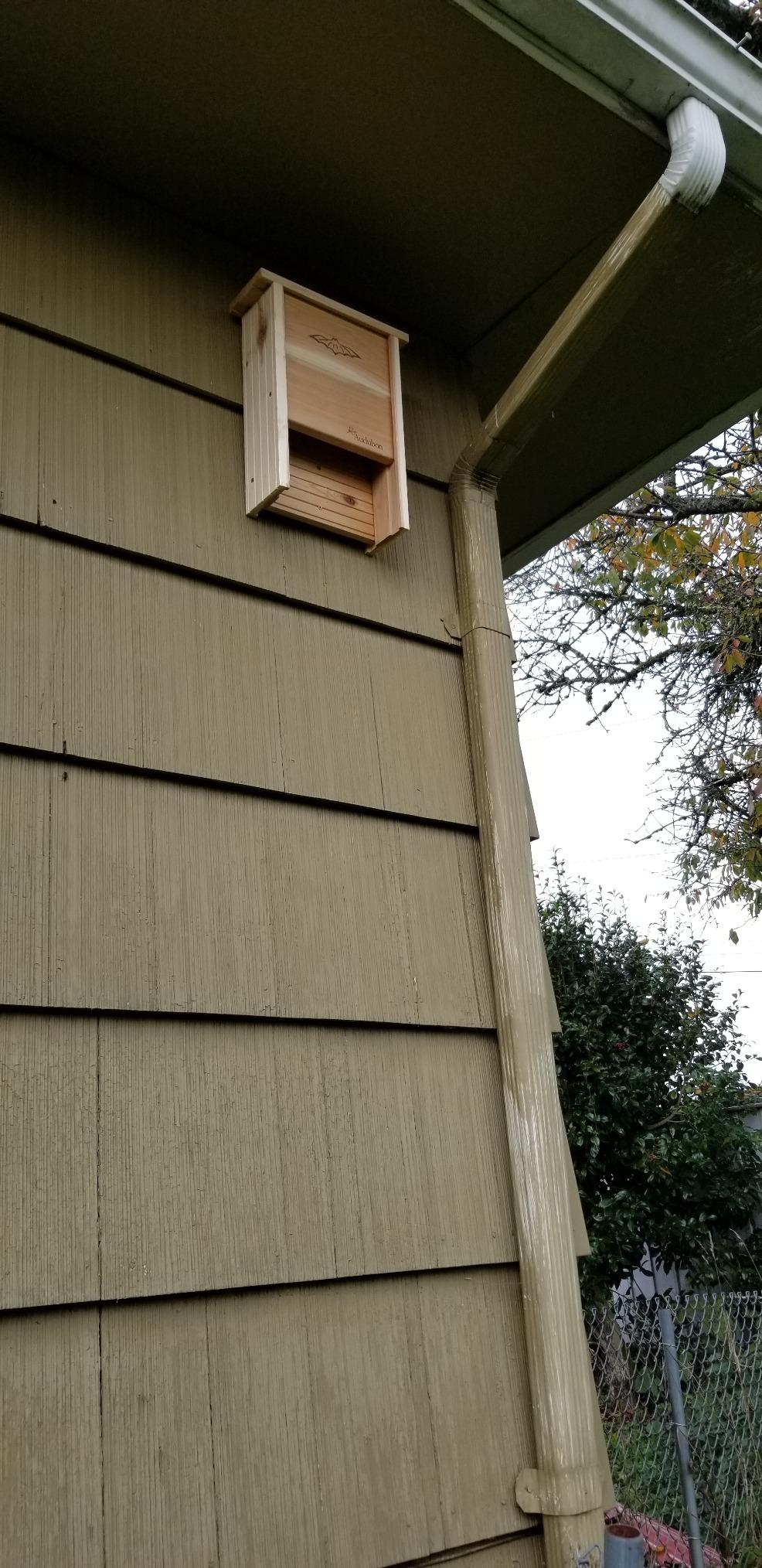 Woodlink Audubon Bat Shelter Model NABAT Light Brown, 12'' x 4.25'' x 17.5'' box customer photo 1
