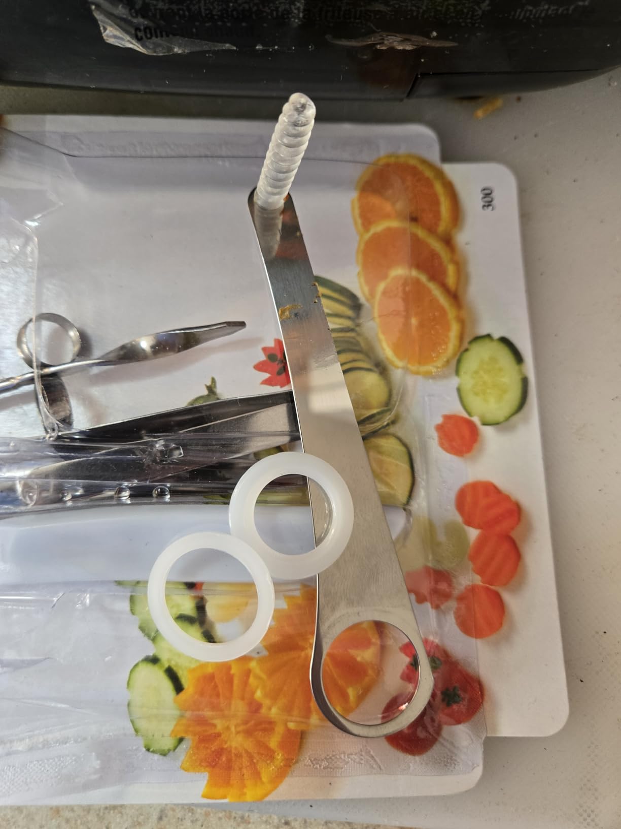 Norpro Garnishing Tool Set of 5 Spiral/Slice/Curl/Crinkle Fruit and Veggies customer photo 1