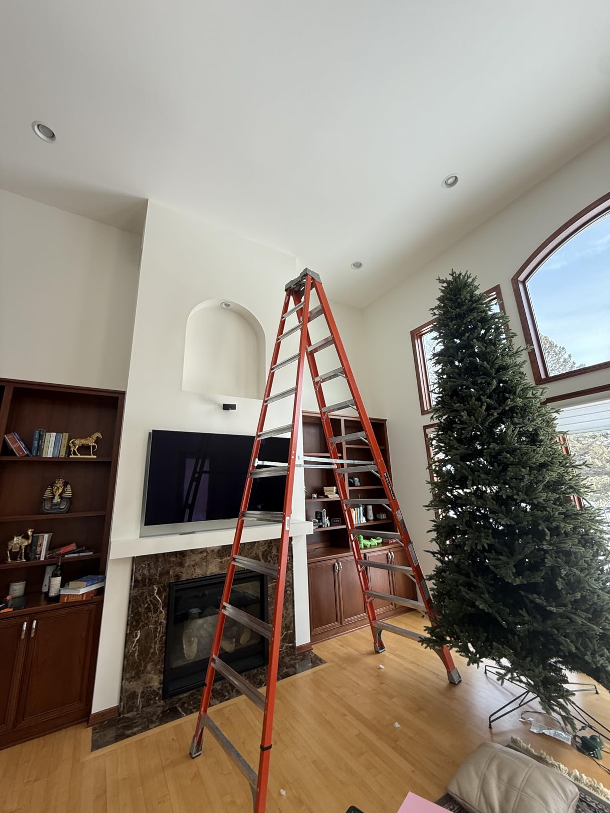 Louisville Ladder 6 ft Fiberglass Step Ladder, FS1506, Type IA, 300 lbs customer photo 1