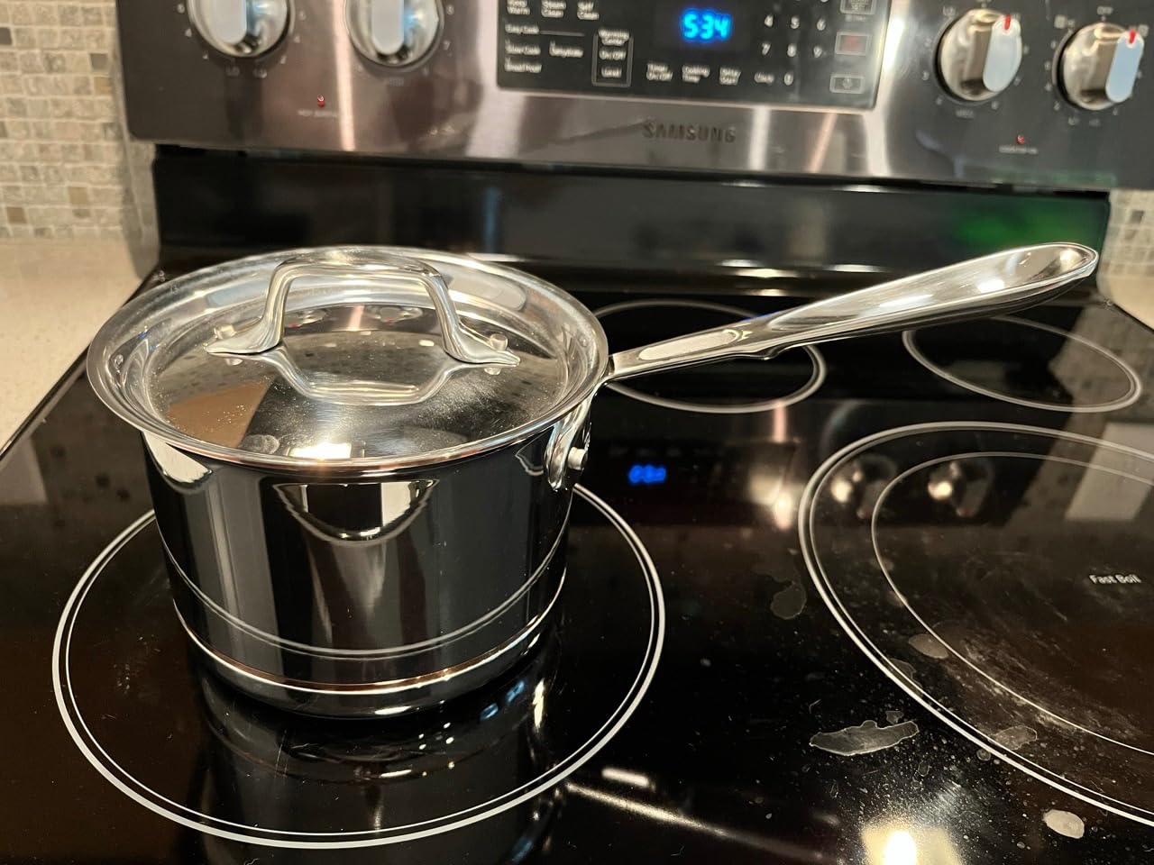 All-Clad Copper Core® 10 Piece Stainless Steel Cookware Set, Made in USA customer photo 1
