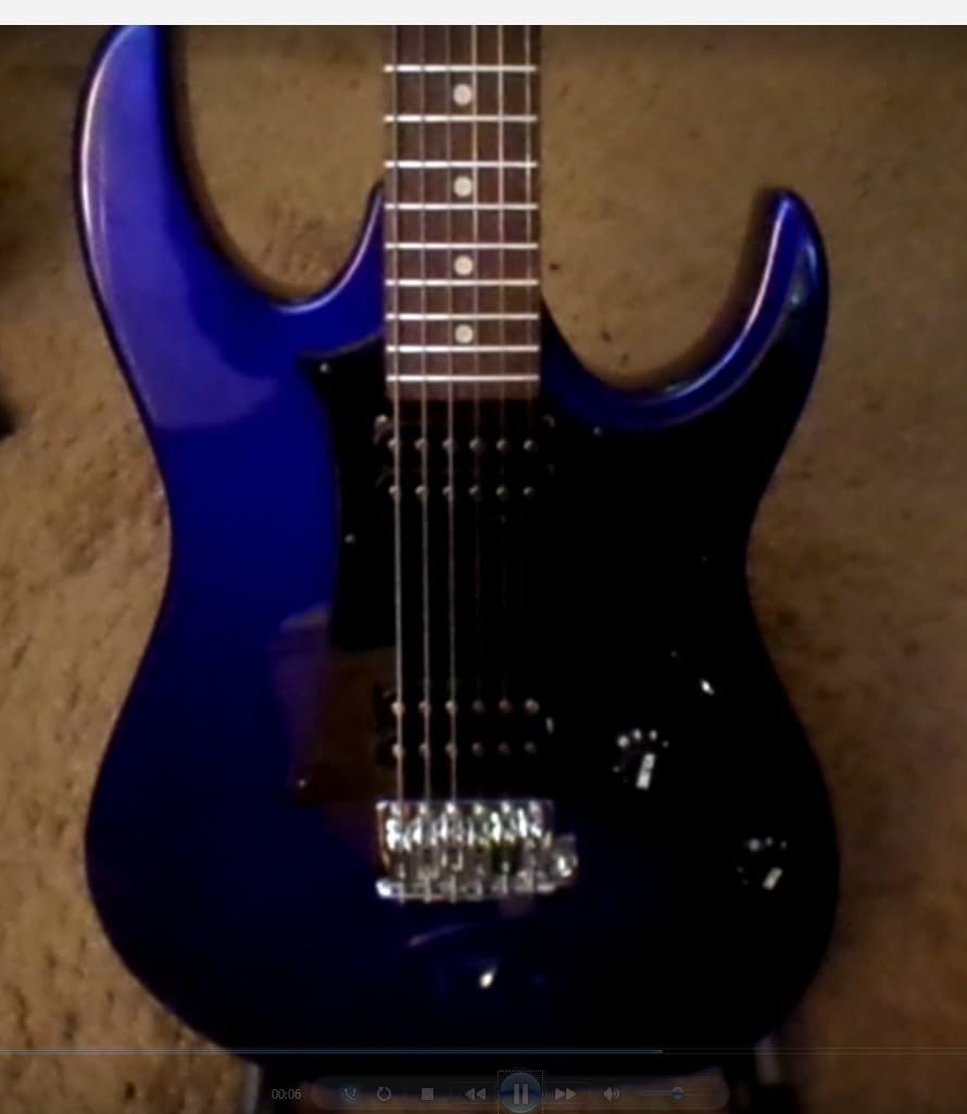 Ibanez GIO Series GRX20Z - Black Night customer photo 1