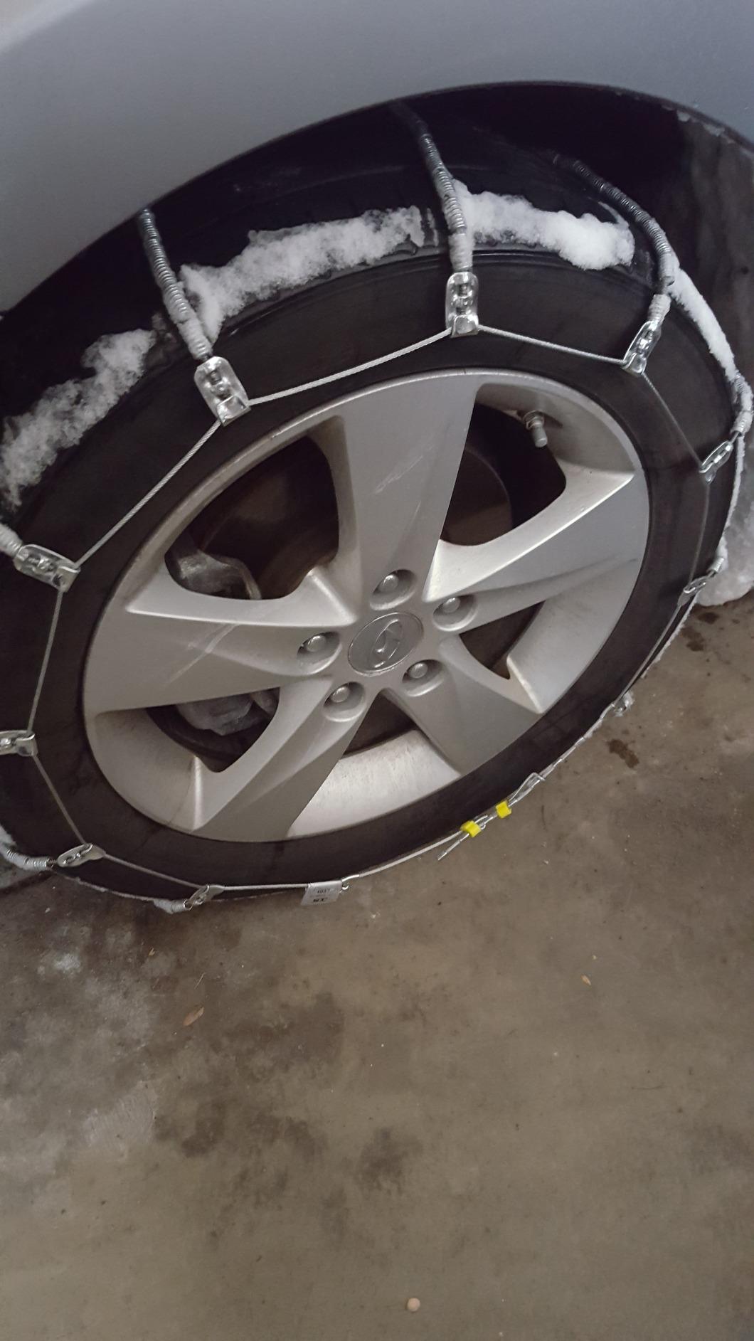 SCC SC1030 Radial Chain Cable Traction Tire Chain - Set of 2 customer photo 2