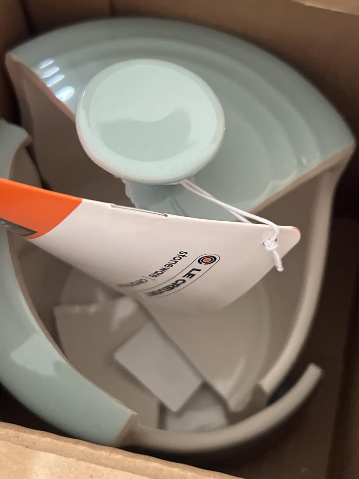 Le Creuset Stoneware Salt Crock, 10 oz., white customer photo 2