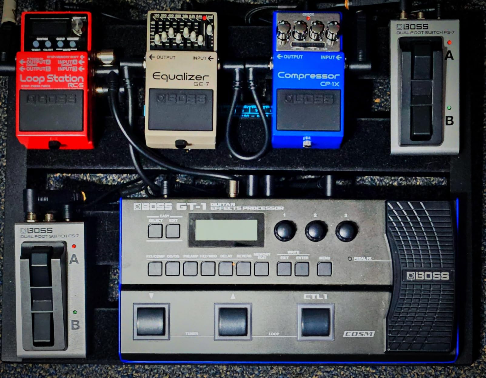 BOSS GE-7 Equalizer Compact Graphic Equalizer Pedal customer photo 1