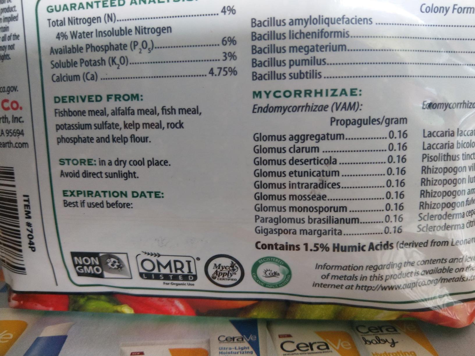 Dr. Earth Organic 5 Tomato, Vegetable & Herb Fertilizer Poly Bag customer photo 2