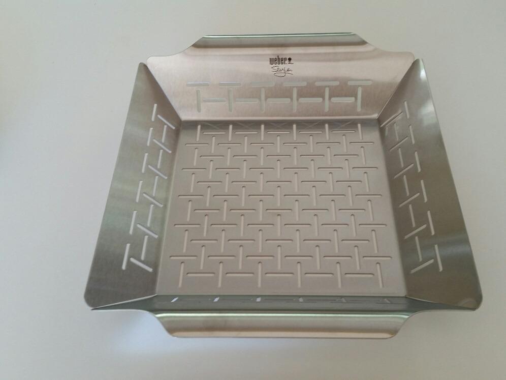 Weber® Deluxe Grilling Basket, Stainless Steel for Gourmet Grilling customer photo 2