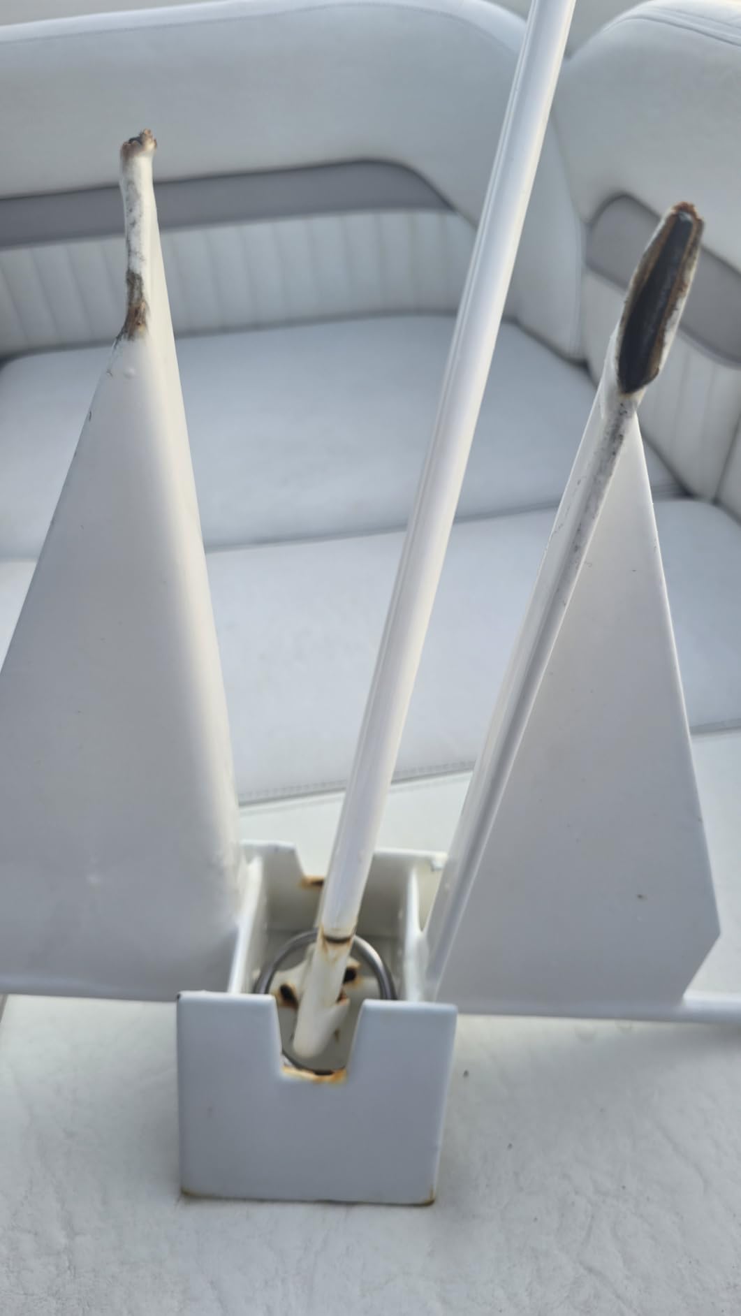 Seachoice Utility Anchor with Slip Ring Shank – Hot-Dipped Galvanized Steel or PVC Coated – Multiple Sizes customer photo 1