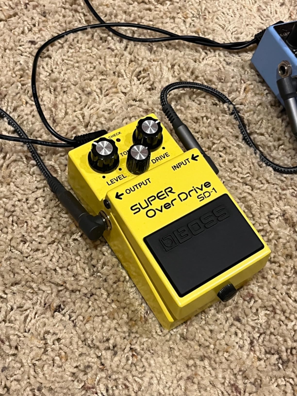 BOSS SD-1 SUPER Overdrive Compact Overdrive Pedal | Compact Overdrive Pedal. Genre-Defining Sound and Feel, Unique Clipping Circuitry Produces Tube-Like Characteristics customer photo 2