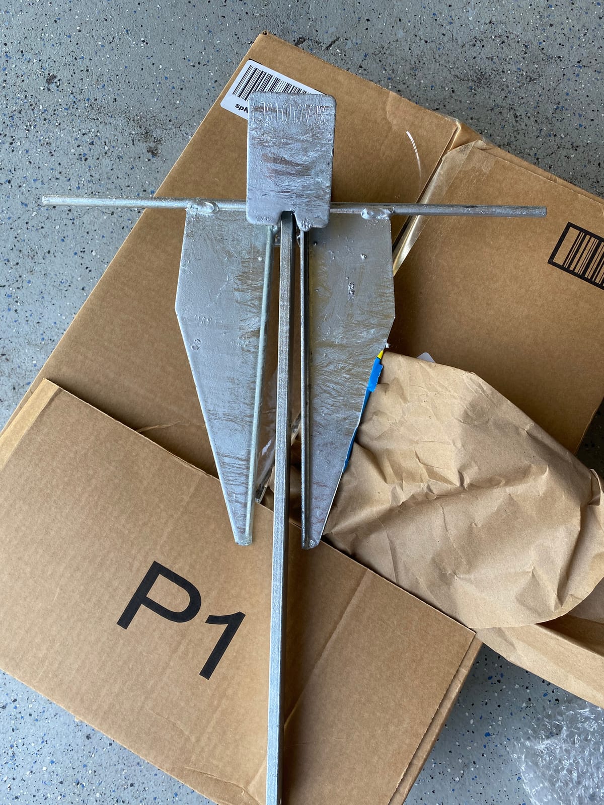 Seachoice Deluxe Anchor – Hot-Dipped Galvanized Steel – Multiple Sizes customer photo 2
