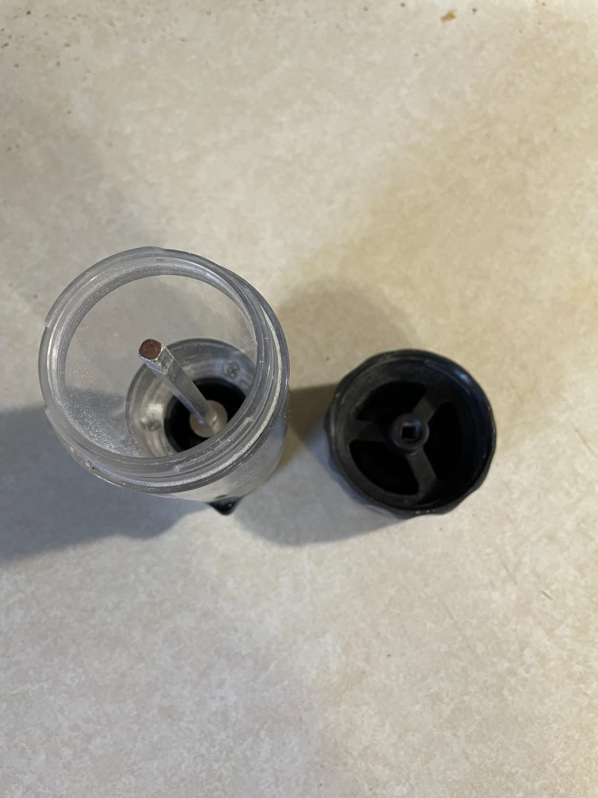 OXO Salt and Pepper Grinder Set, Stainless Steel customer photo 1