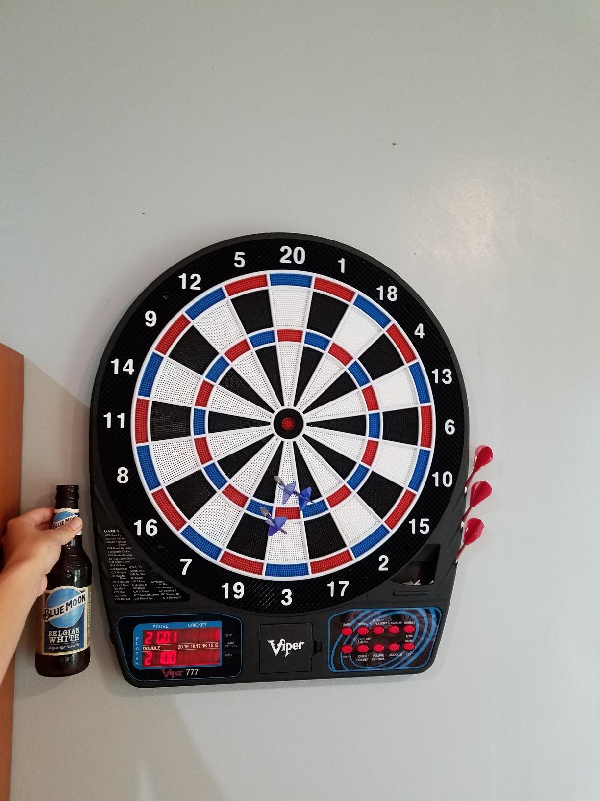 Viper 777 Electronic Dartboard – 15.5