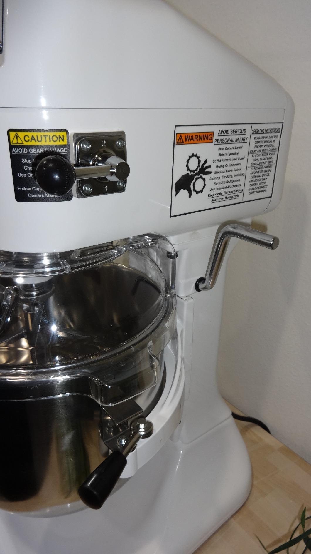 Globe Food Equipment SP08 8-Quart 3-Speed Countertop Planetary Mixer, Stainless Steel, 115 V, NSF customer photo 2