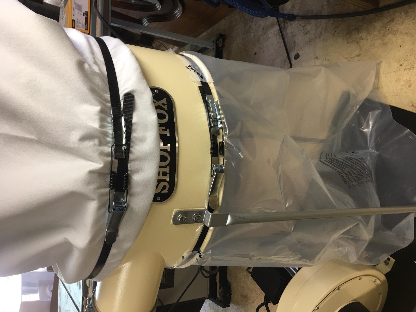 Shop Fox W1685-1-1/2 HP Dust Collector,White customer photo 1