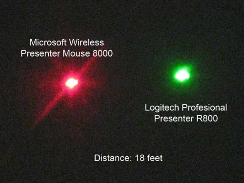 Logitech Wireless Presenter R400, USB PowerPoint Clicker with Laser Pointer customer photo 1