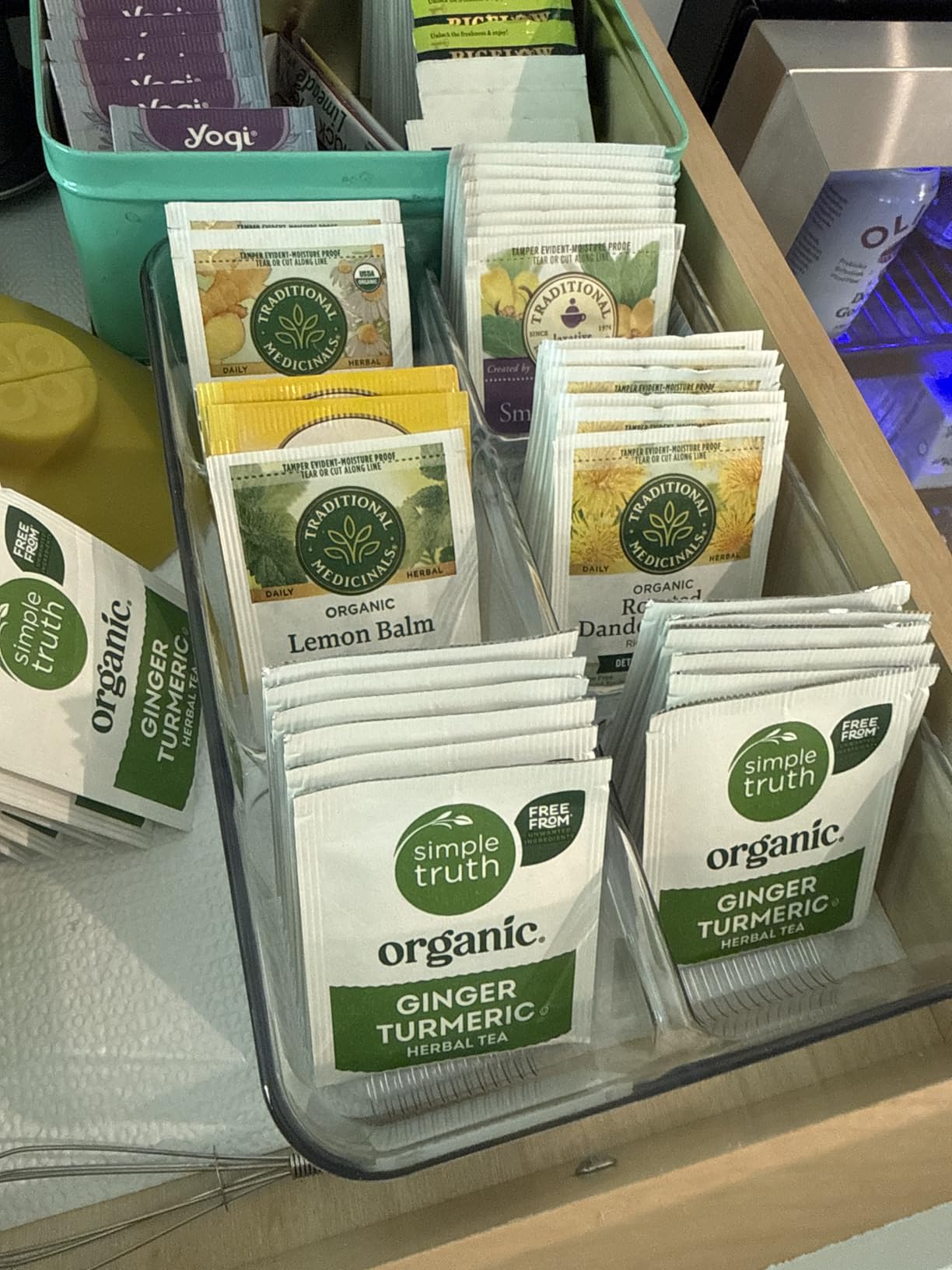 iDesign Clear Tea Bag & Sugar Packet Organizer customer photo 2