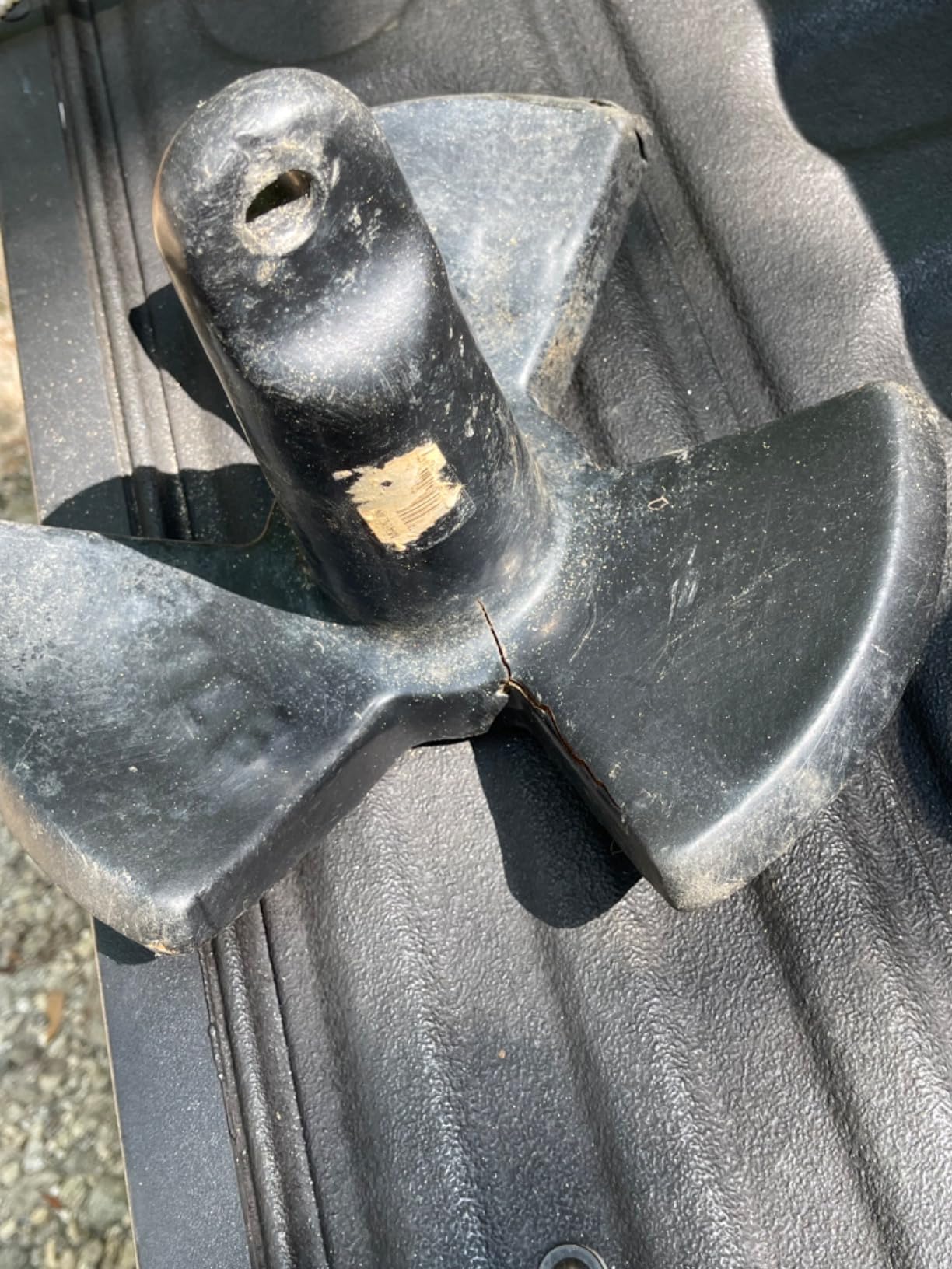 Seachoice River Anchor, Black Vinyl Coated Cast Iron, 12 Lbs. customer photo 1