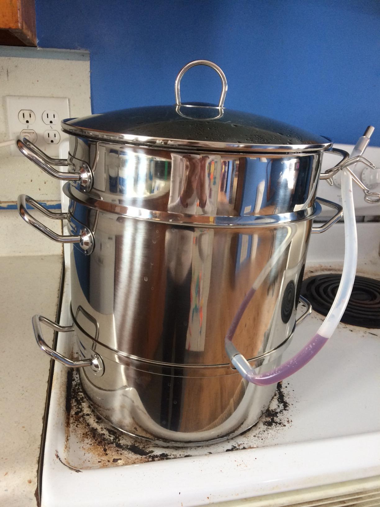 Norpro 619 Stainless Steel Steamer/Juicer customer photo 2