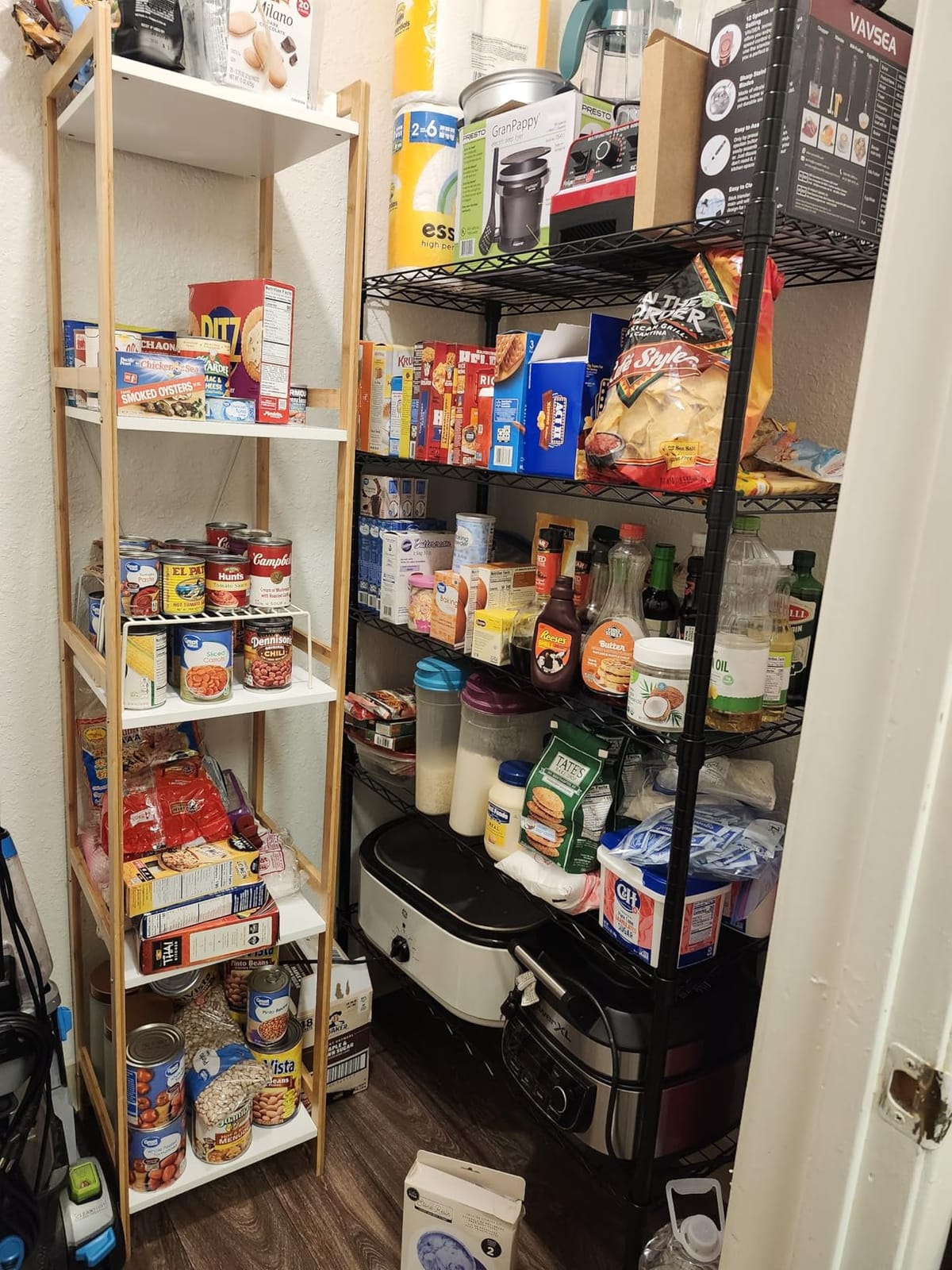 Honey-Can-Do 5-Tier Black Wire Shelf, NSF, 200 lb/Shelf, 36x14x72 in customer photo 2