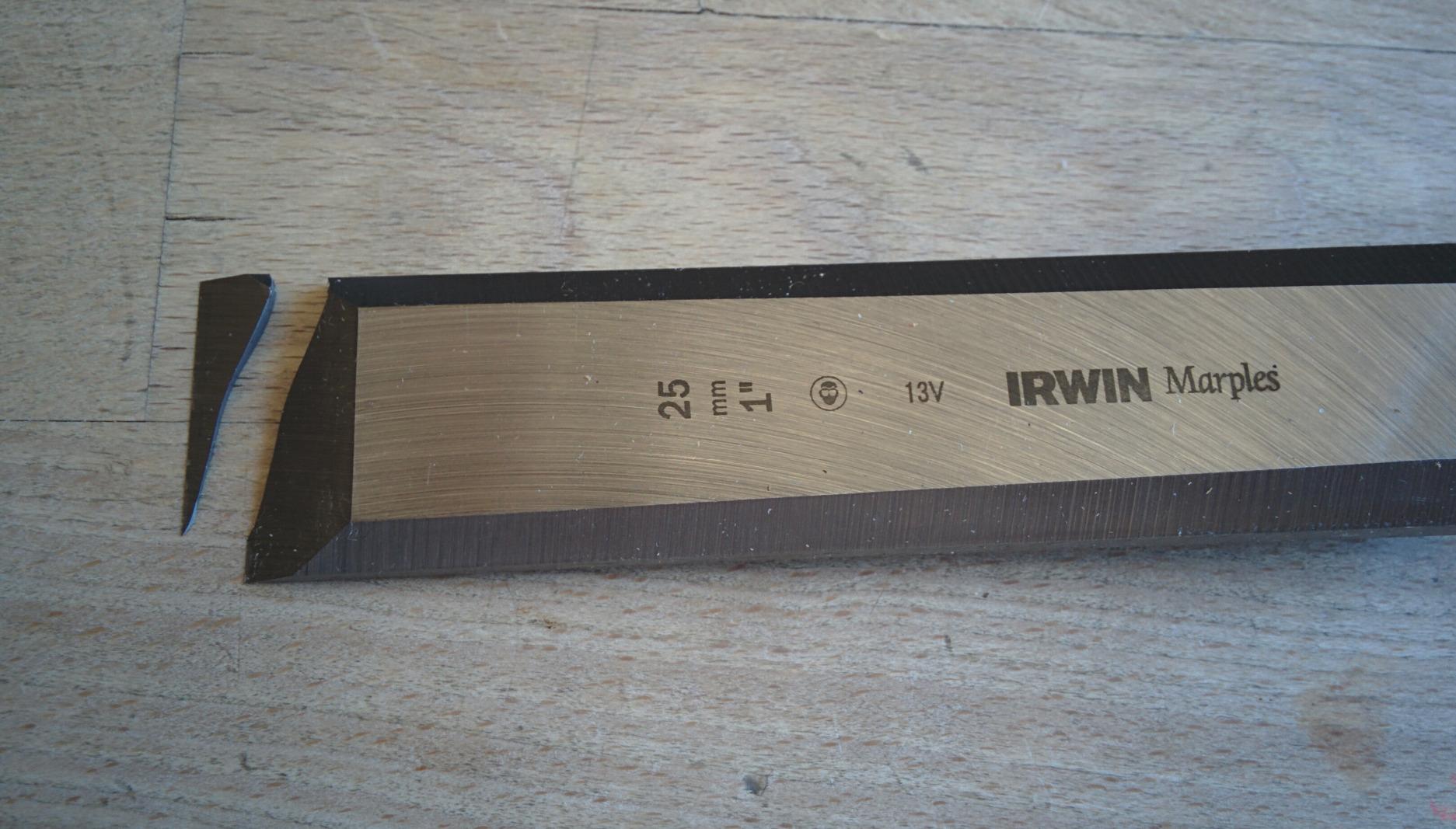 IRWIN Marples Chisel Set with Wallet, 3-Piece (1768781), Blue customer photo 1