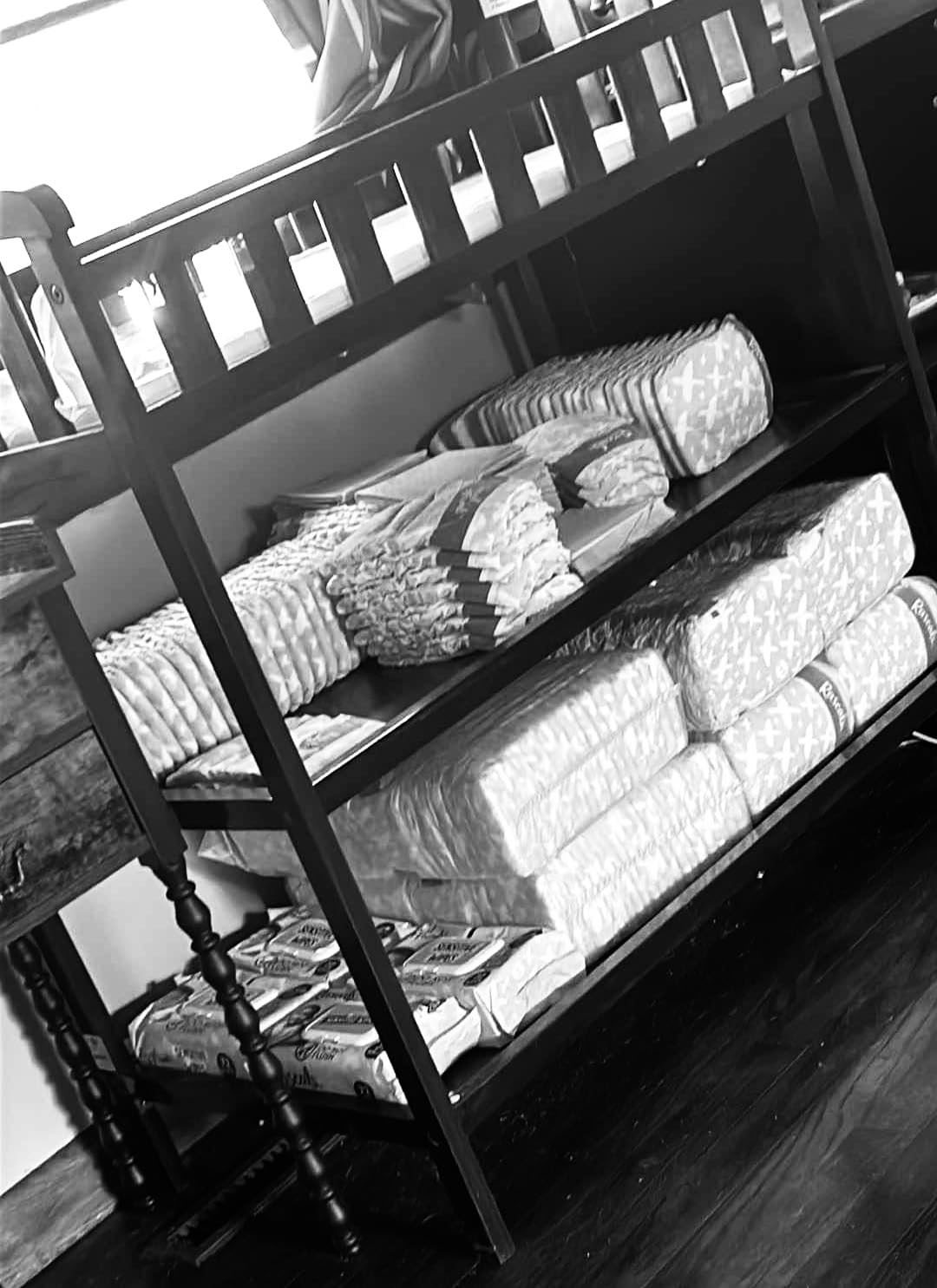 Dream On Me Emily Changing Table with Two Storage Shelves, White customer photo 1