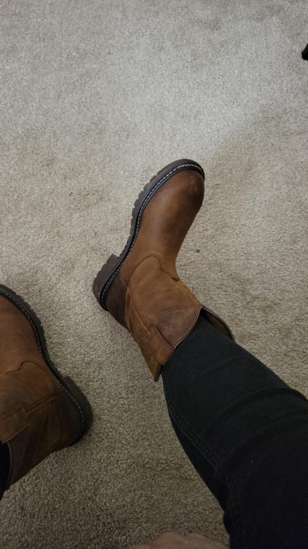 ROCKY Men's Original Ride Branson Saddle Roper Waterproof Western Boot customer photo 1
