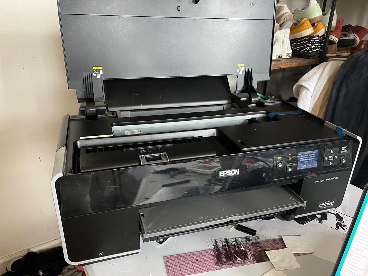 Epson Stylus Photo R3000 Wireless Wide-Format Color Inkjet Printer (C11CA86201) customer photo 1