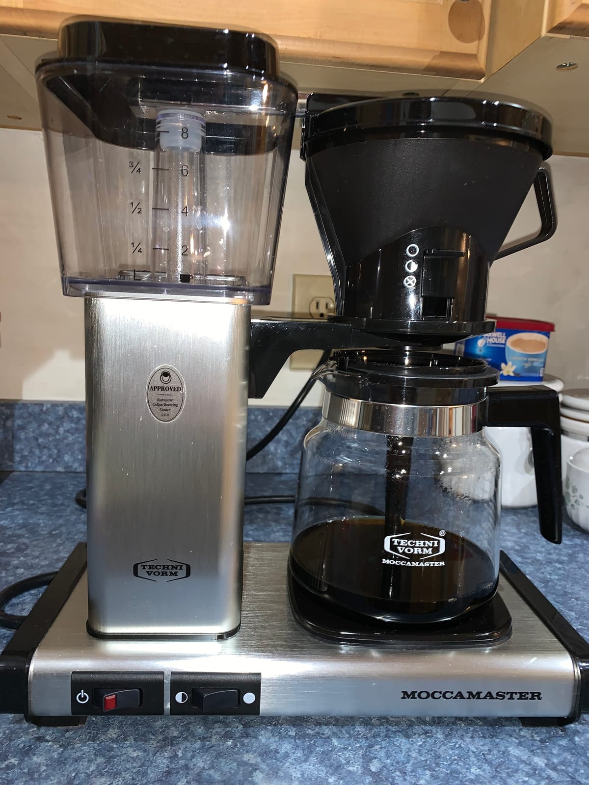 Technivorm 59691 KB Coffee Brewer, 40 oz, Brushed silver, 6.5