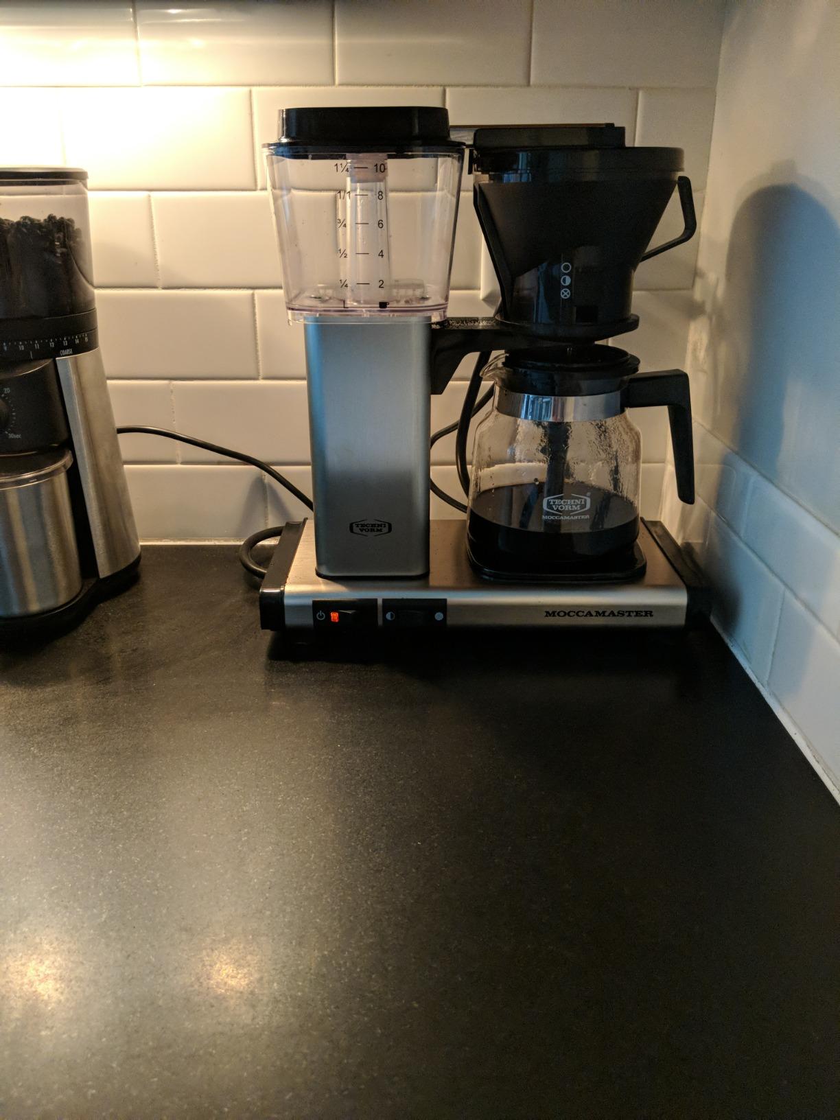 Technivorm 59691 KB Coffee Brewer, 40 oz, Brushed silver, 6.5