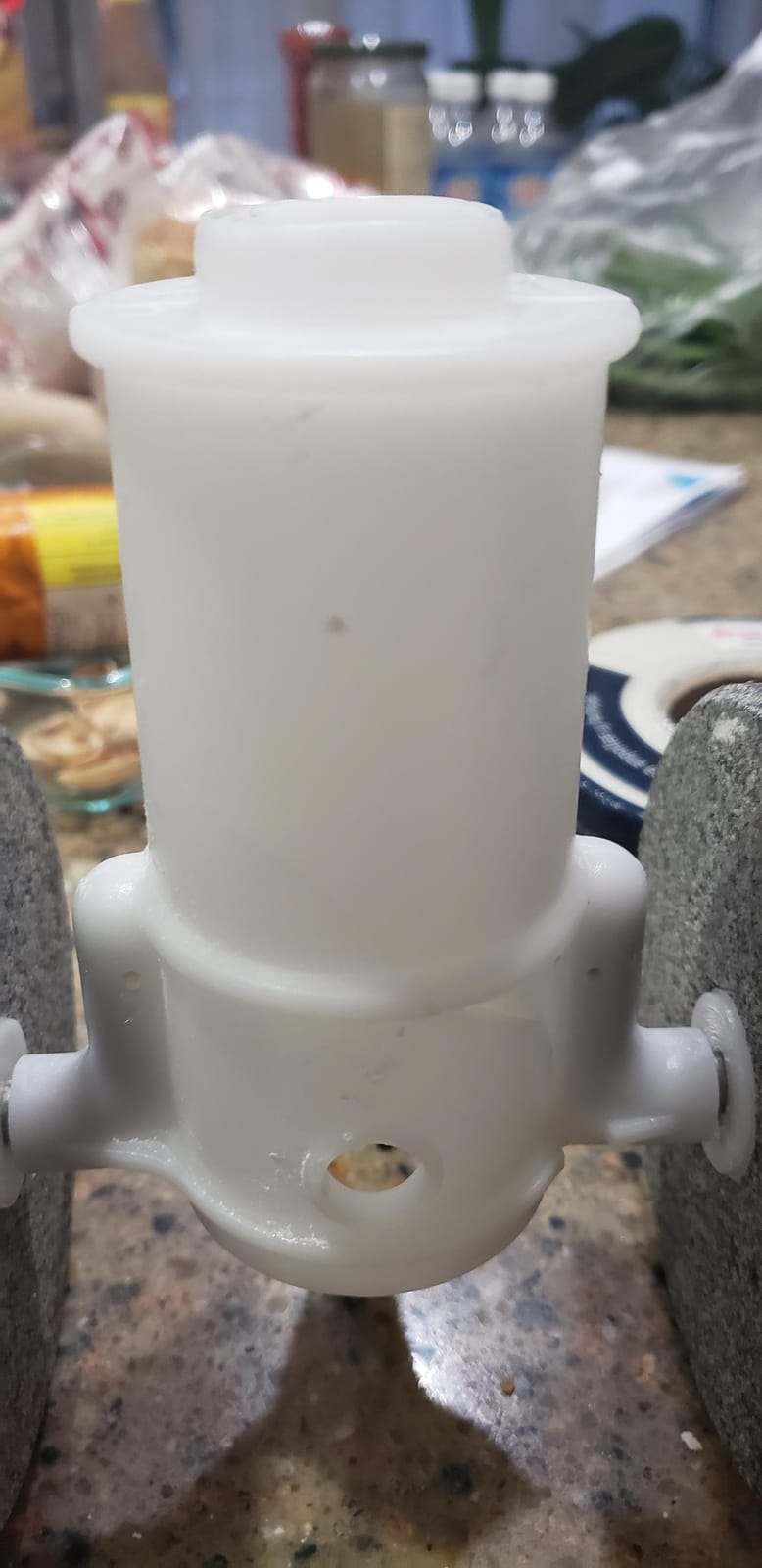 Premier Small Wonder Table Top Wet Rice and Lentils Grinder 1.5 Liter, 110 volts with coconut scrapper and atta kneader customer photo 2
