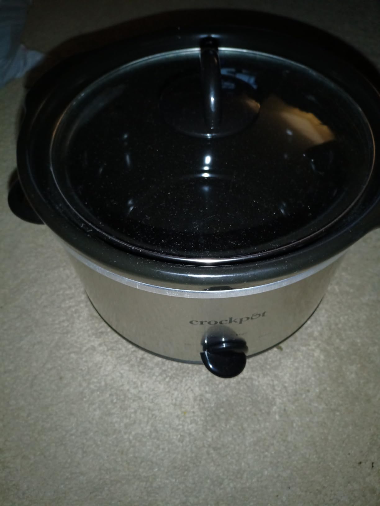 Crock-Pot 2-Quart Manual Slow Cooker, Feeds 2+ People, Great for Small Meals, Dips, & Sides; Removable Stoneware is Oven & Dishwasher-Safe, Black customer photo 2
