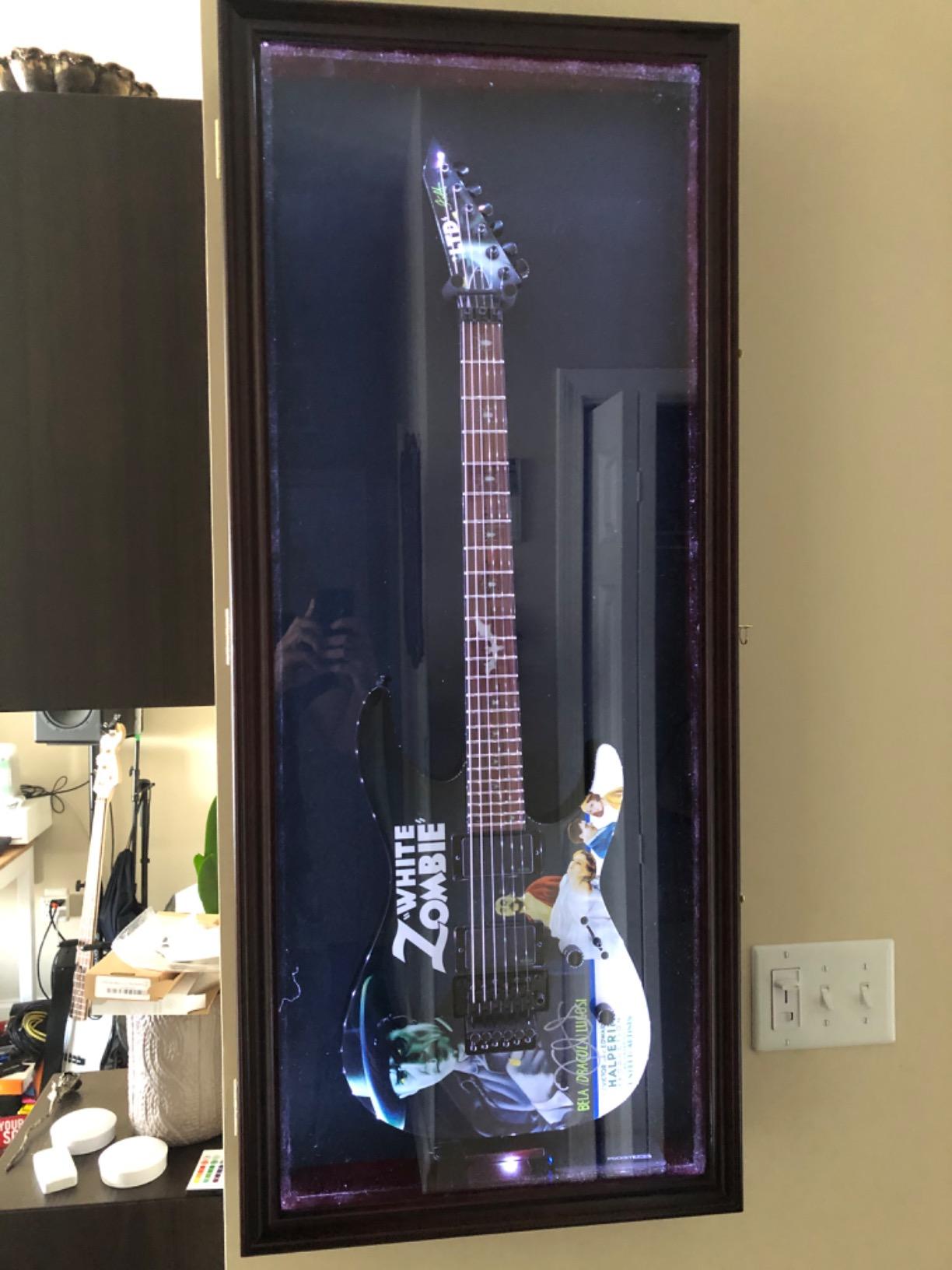 DisplayGifts Guitar Display Case 41