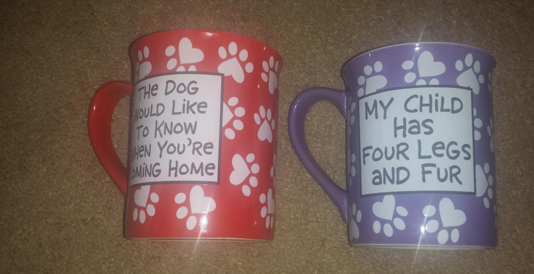 Enesco 4026112 Our Name is Mud “Dog Mom” Stoneware Mug, 16 oz., Multicolor customer photo 2
