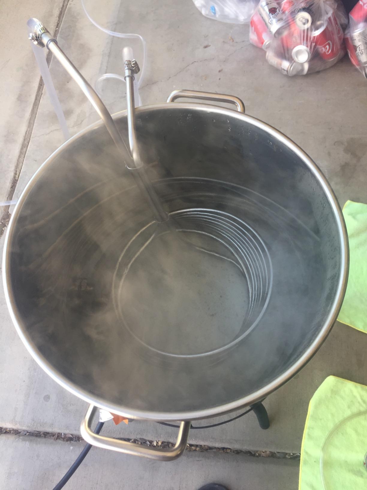 Stainless Steel Immersion Wort Chiller customer photo 1