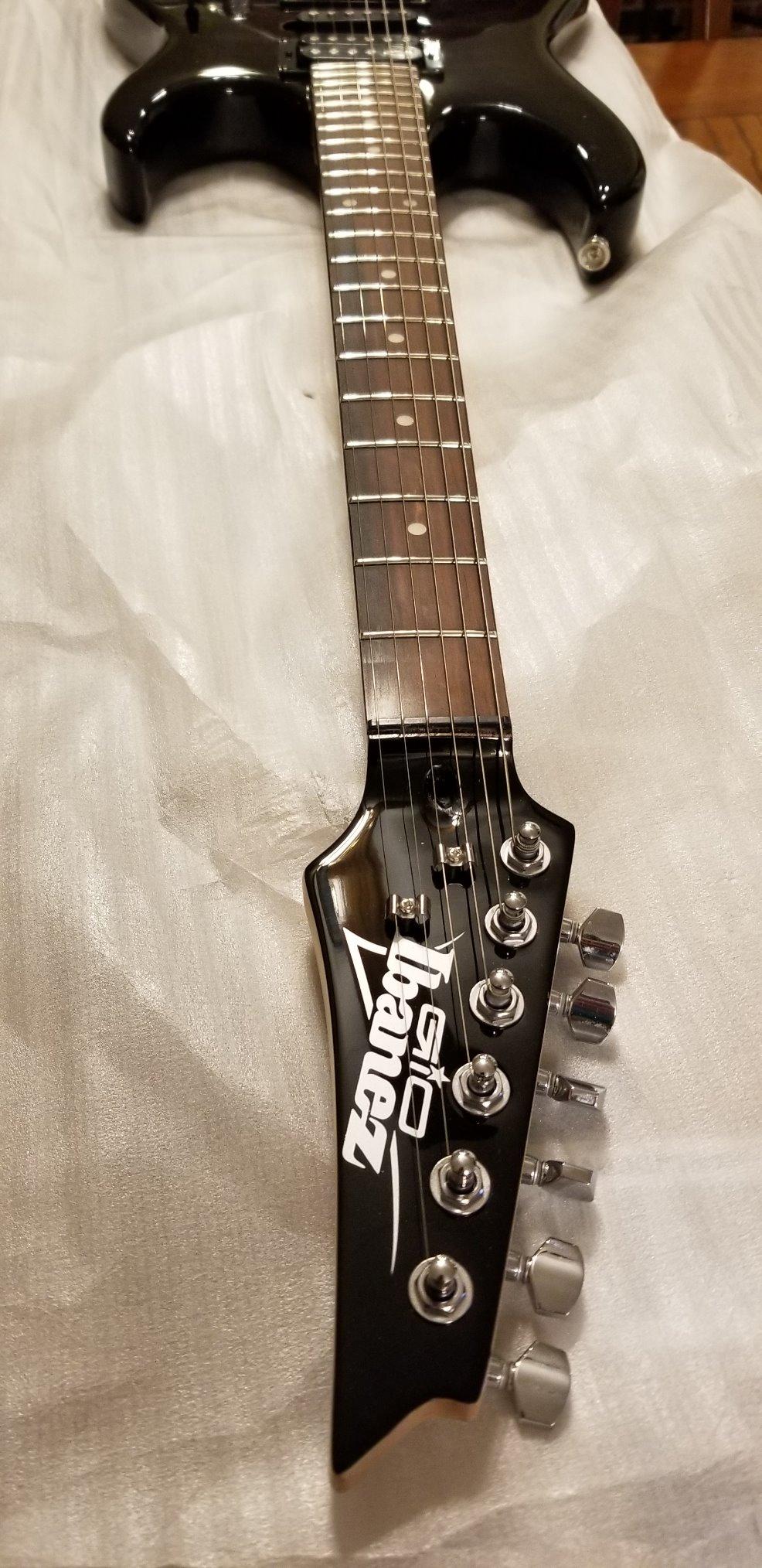 Ibanez GIO Series GRX70QA - Transparent Blue Burst customer photo 1