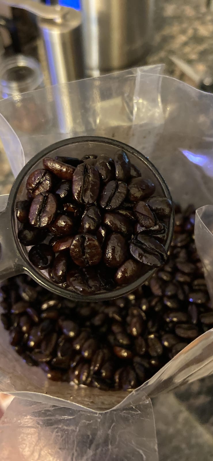 Organic Coffee Co. DECAF Hurricane Espresso Roast Whole Bean, 2 lb bag customer photo 2