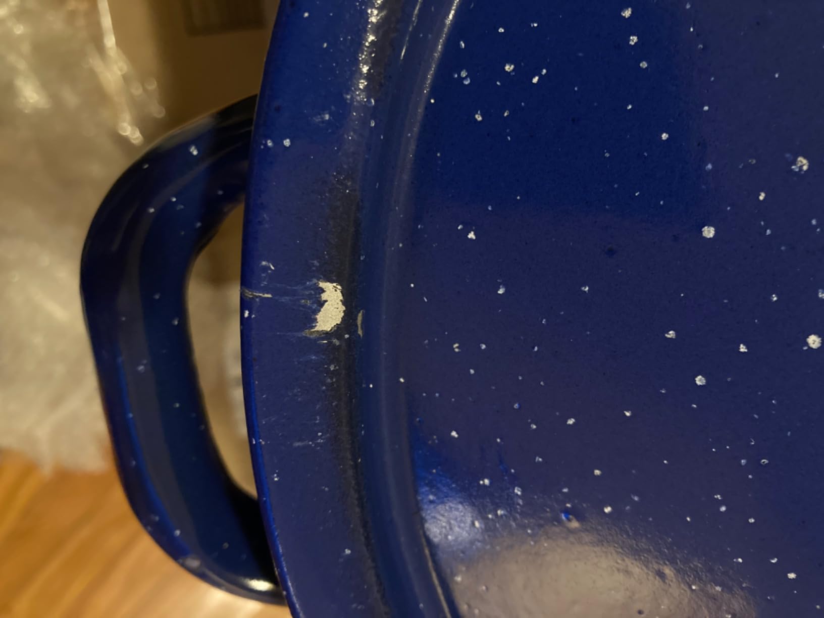 IMUSA USA Enamel Steamer Pot, 16-Quart, Blue customer photo 1